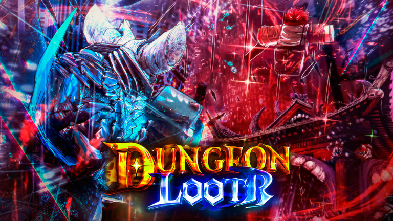 Dungeon Lootr screenshot: loot and combat